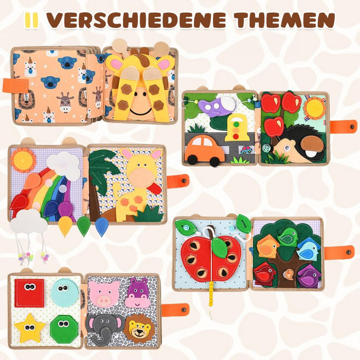 Wembley Busy Book Girafie with Box-Learning & Education-Wembley-Toycra