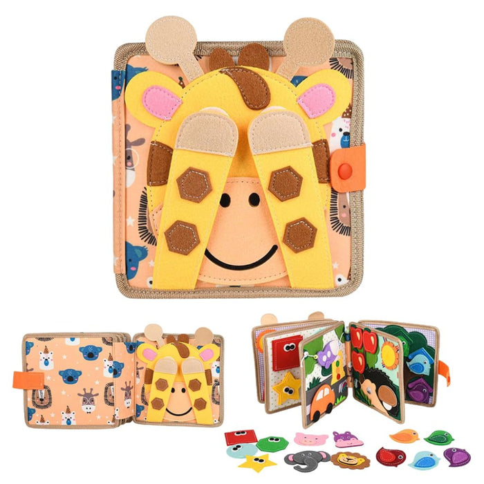 Wembley Busy Book Girafie with Box-Learning & Education-Wembley-Toycra