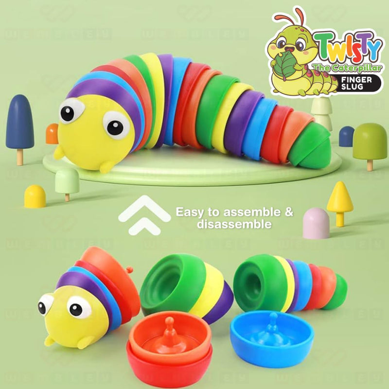 Wembley Caterpillar Toy with Light Fun Sensory Toddler Toys for Kids