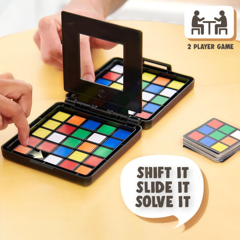 Wembley Color Tiles Cube Puzzle Race Board Game for Kids