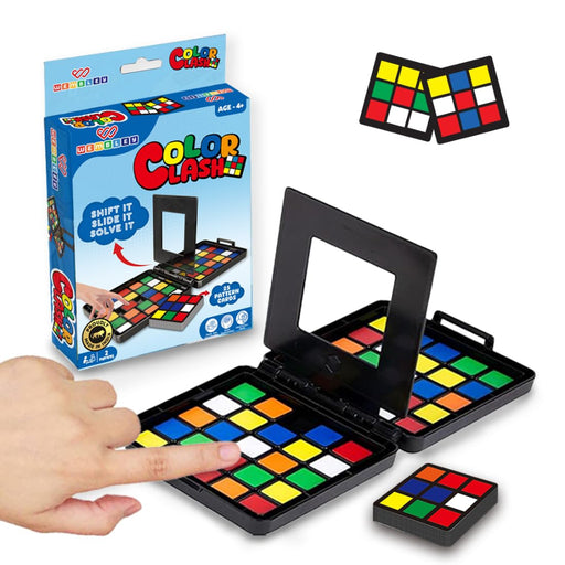 Wembley Color Tiles Cube Puzzle Race Board Game for Kids-Board Games-Wembley-Toycra