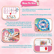 Wembley Crazy Unicorn Board Game for Kids