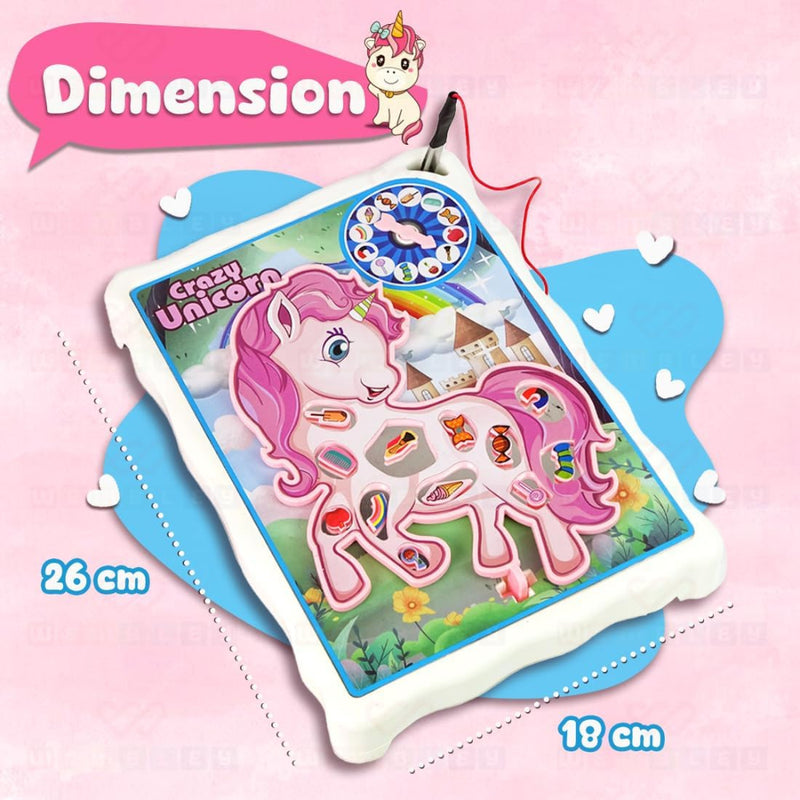 Wembley Crazy Unicorn Board Game for Kids