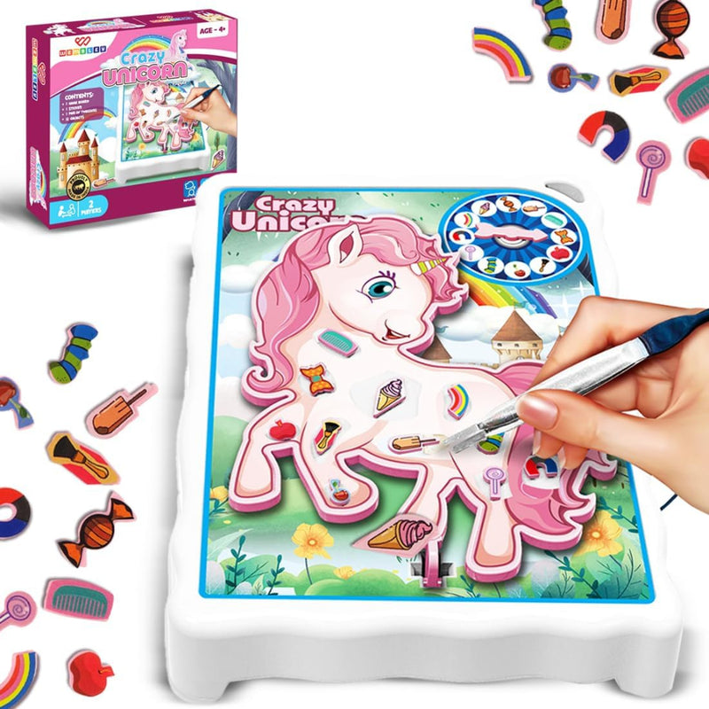 Wembley Crazy Unicorn Board Game for Kids