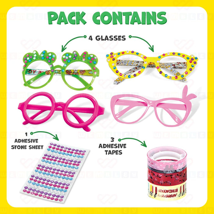 Wembley DIY Glasses Set-Arts & Crafts-Wembley-Toycra