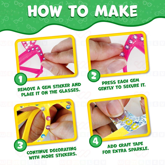 Wembley DIY Glasses Set-Arts & Crafts-Wembley-Toycra