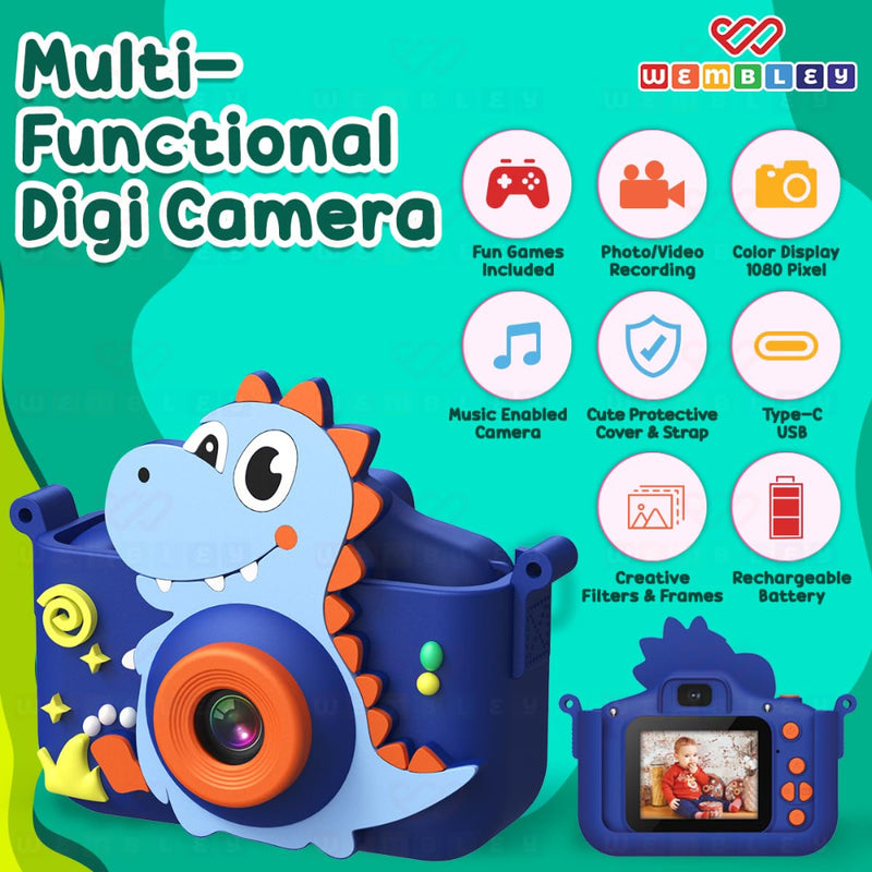 Wembley Dino Digital Camera With 32Gb Sd Card