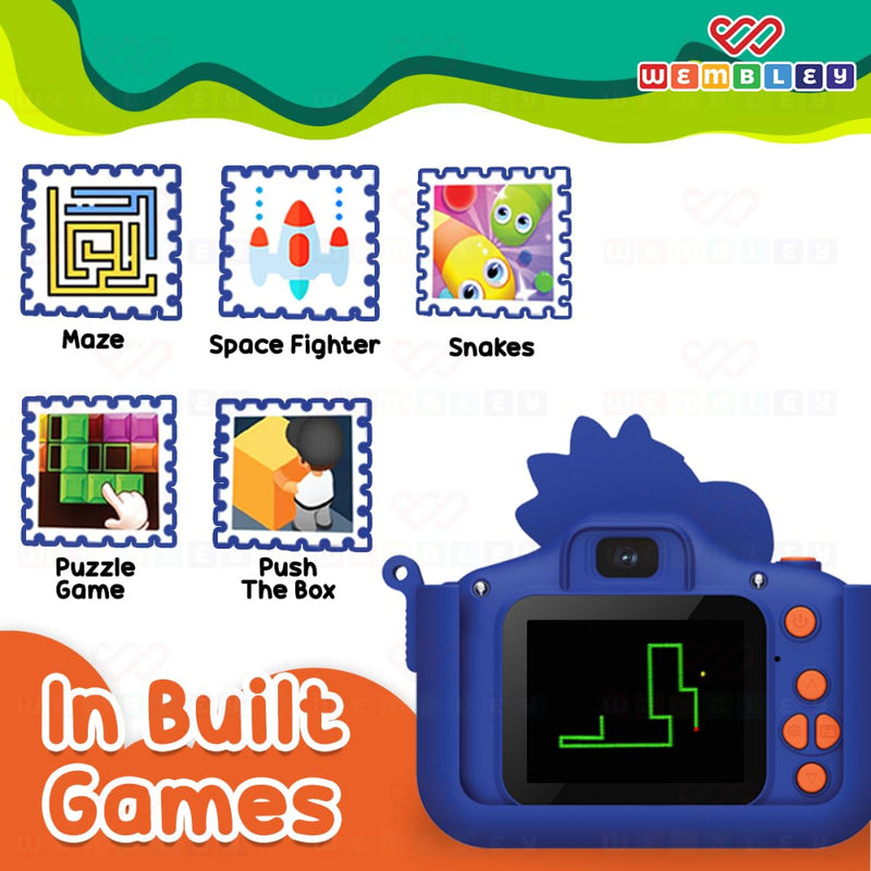 Wembley Dino Digital Camera With 32Gb Sd Card