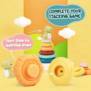 Wembley Dino Stacking Soft Bath Toy