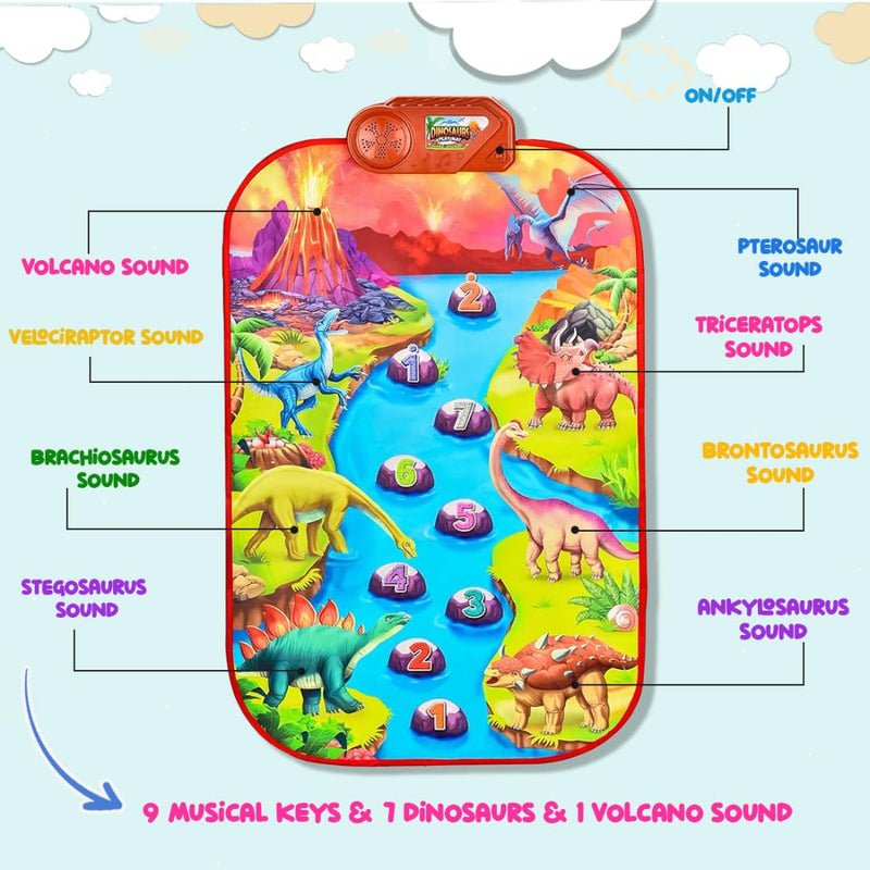 Wembley Dinosaur Mat With Musical