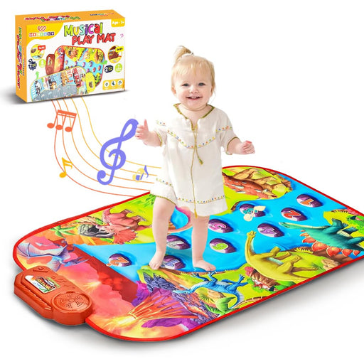 Wembley Dinosaur Mat With Musical-Musical Toys-Wembley-Toycra