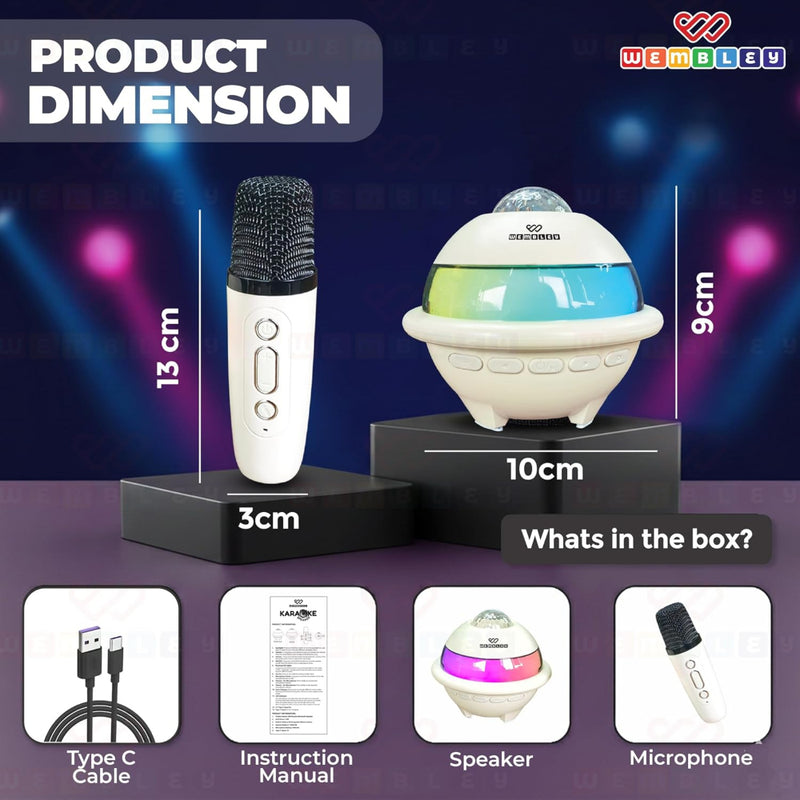 Wembley Karaoke Bluetooth Speaker