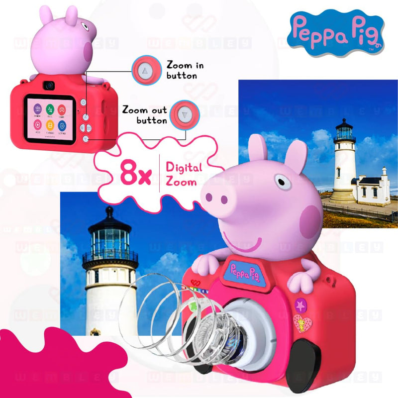 Wembley Kids Digital Camera Compact Peppa Pig