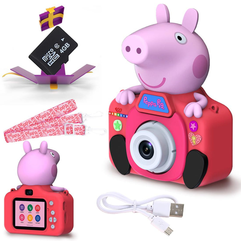 Wembley Kids Digital Camera Compact Peppa Pig