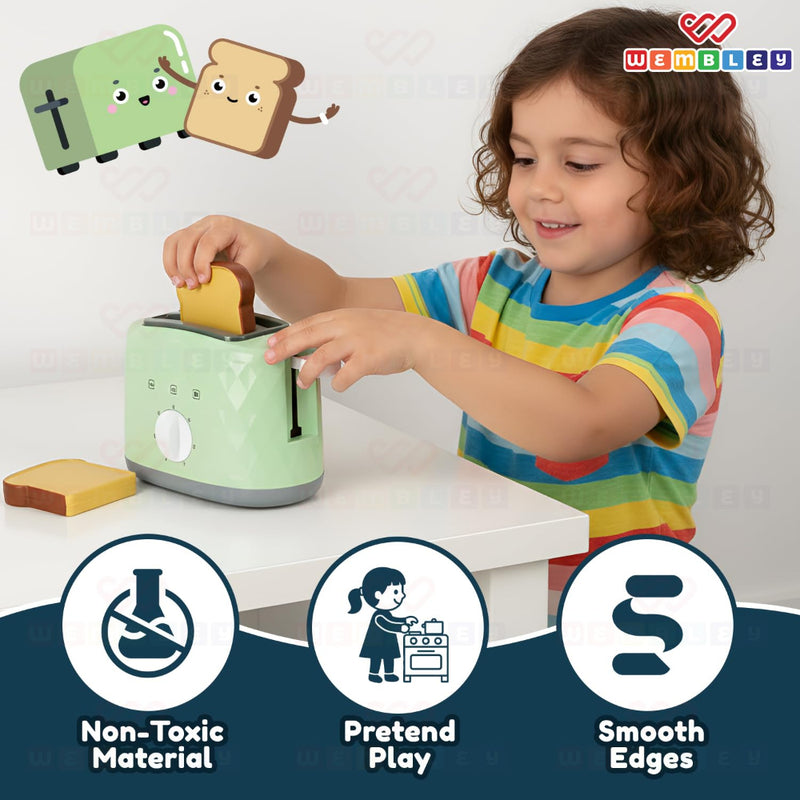 Wembley Mini Chef’s Corner Toaster Toy Set