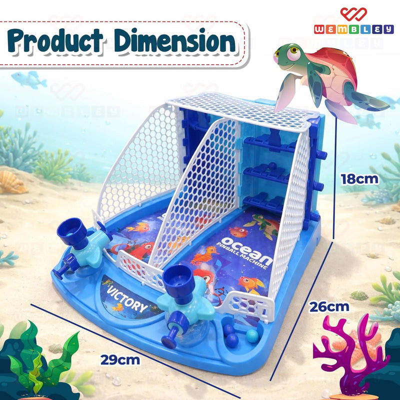 Wembley Ocean Shooting Arcade Board Game -Aqua Theme
