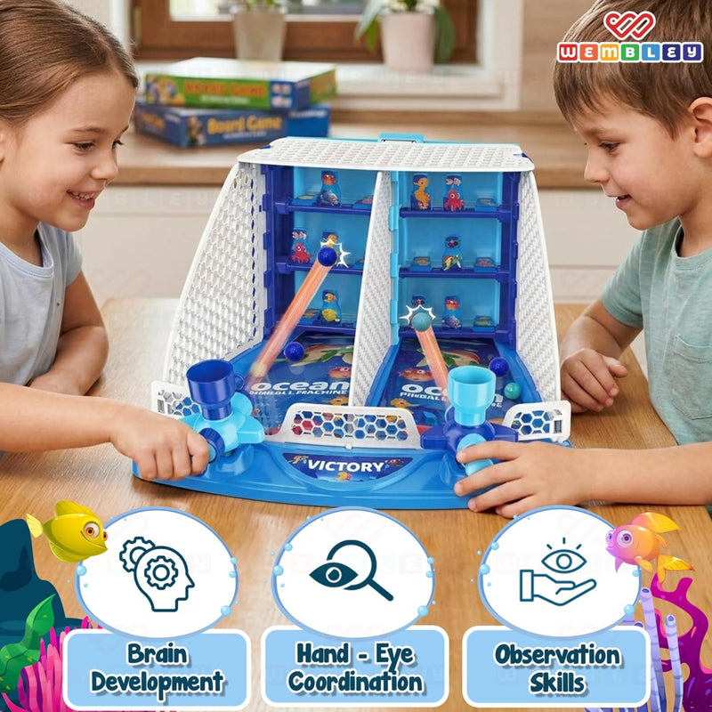 Wembley Ocean Shooting Arcade Board Game -Aqua Theme