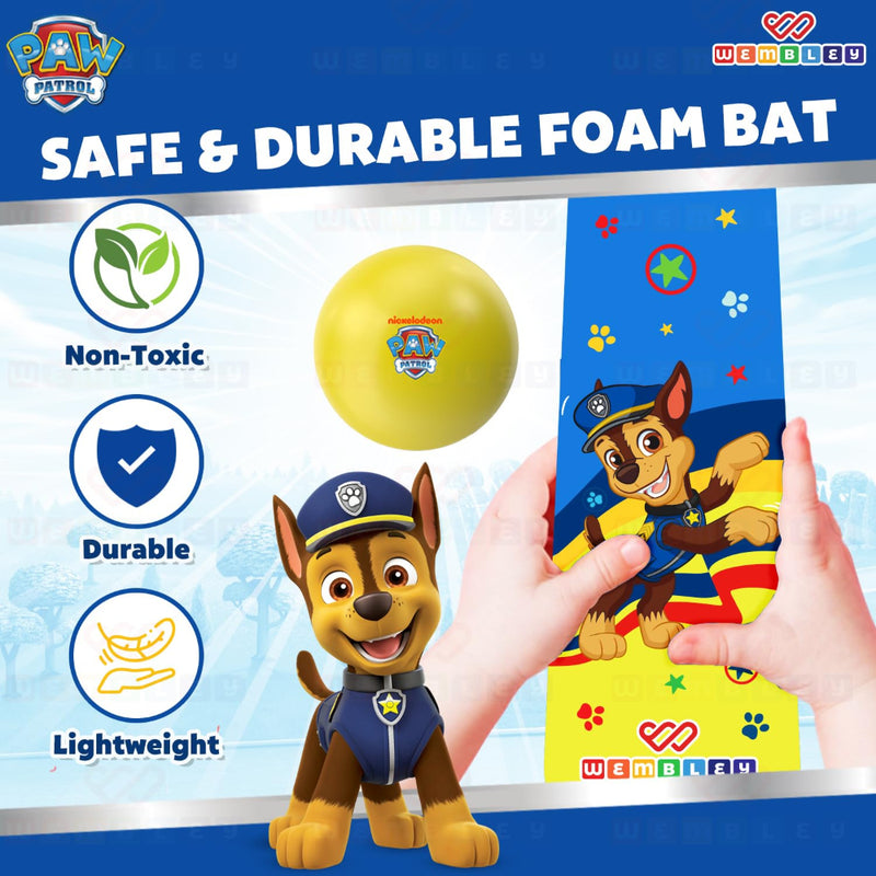 Wembley Paw Patrol Bat Ball Set for Kids