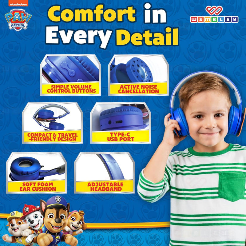Wembley Paw Patrol Chase Headphones