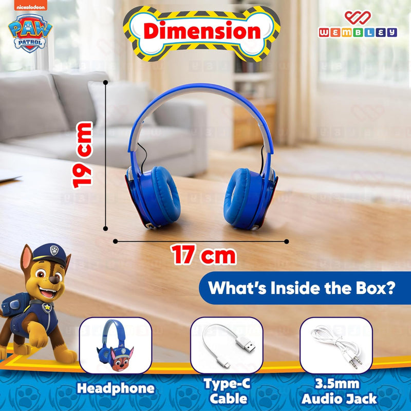 Wembley Paw Patrol Chase Headphones
