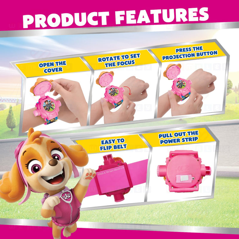 Wembley Paw Patrol Digital Projector Watch for Kids