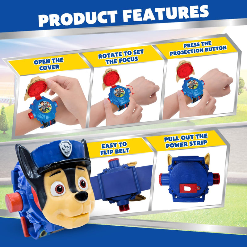 Wembley Paw Patrol Digital Projector Watch for Kids