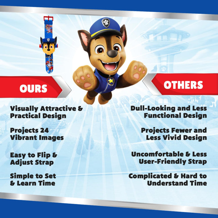 Wembley Paw Patrol Digital Projector Watch for Kids-Novelty Toys-Wembley-Toycra