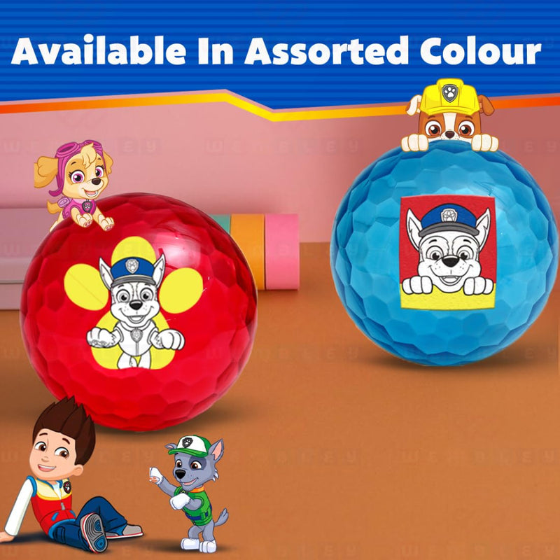 Wembley Paw Patrol Led Flashing Bouncing Ball - Multicolor