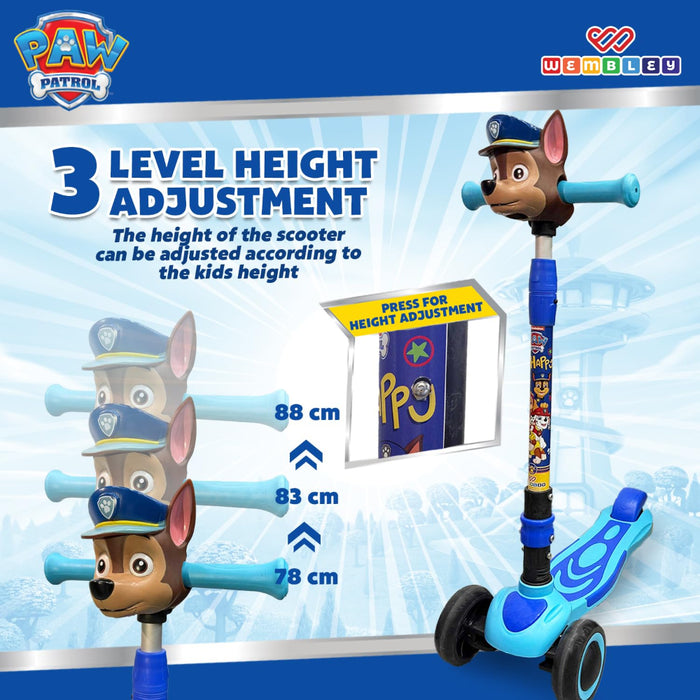 Wembley Paw Patrol My First Kick Scooter-Ride Ons-Wembley-Toycra