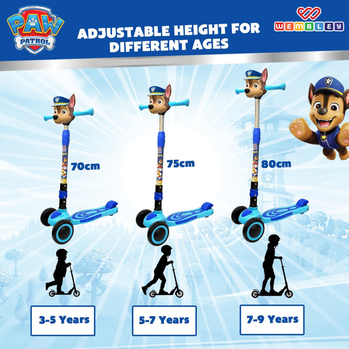 Wembley Paw Patrol My First Kick Scooter-Ride Ons-Wembley-Toycra
