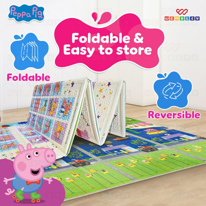 Wembley Peppa Pig Foldable 2 In 1 Play Mat
