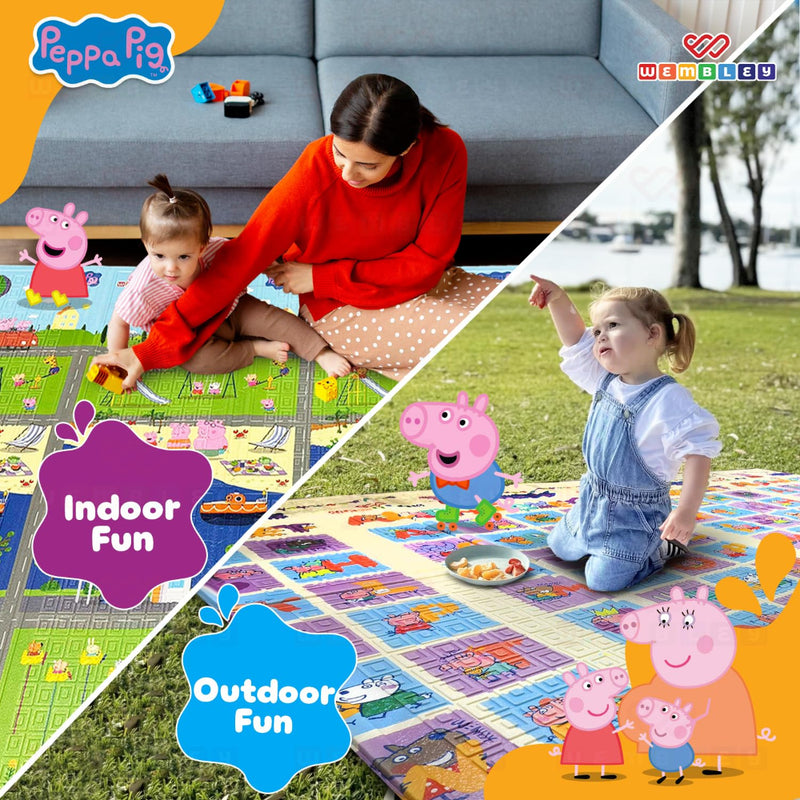 Wembley Peppa Pig Foldable 2 In 1 Play Mat