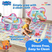 Wembley Peppa Pig Foldable 2 In 1 Play Mat