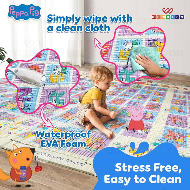 Wembley Peppa Pig Foldable 2 In 1 Play Mat