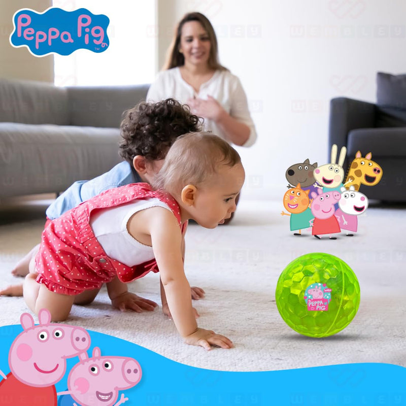 Wembley Peppa Pig Jumbo Led Flashing Light Ball - Multicolor