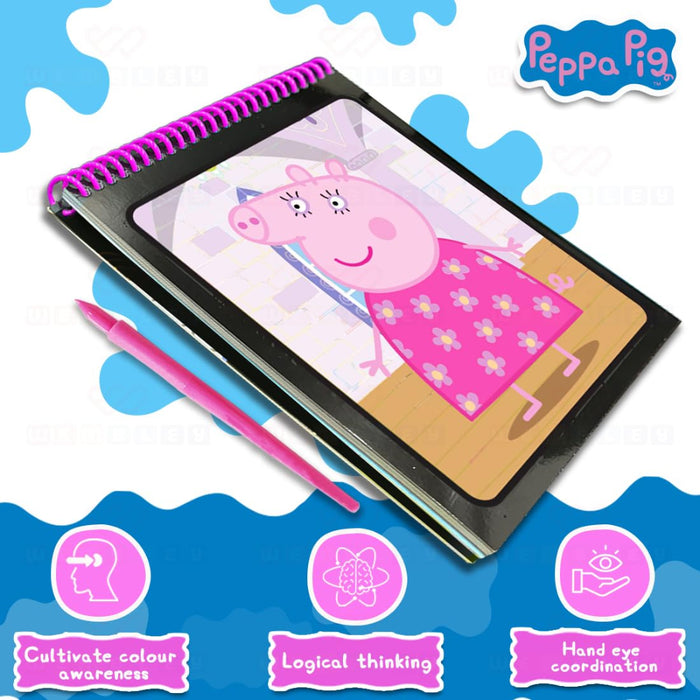 Wembley Peppa Pig Scratch Pad-Arts & Crafts-Wembley-Toycra