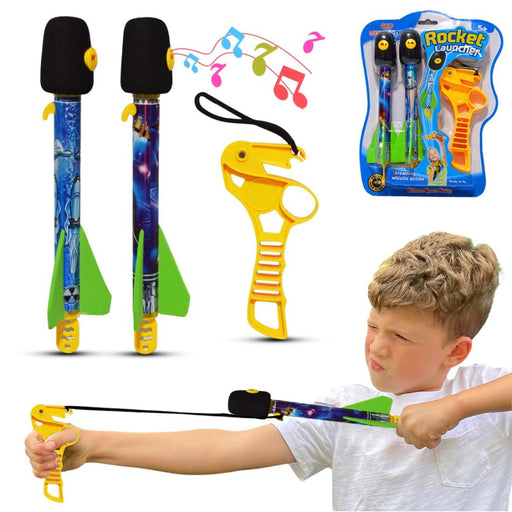 Wembley Sky Foam Rocket Launcher-Pretend Play-Wembley-Toycra