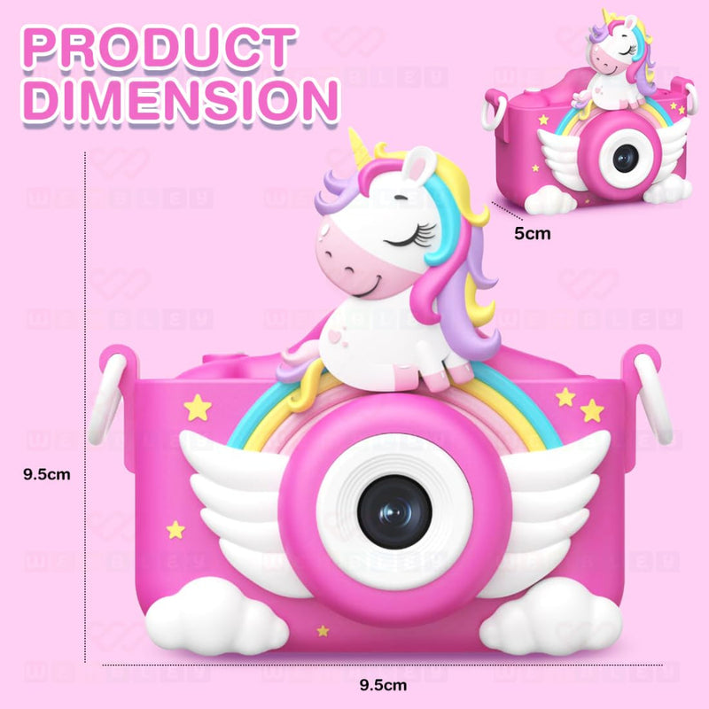 Wembley Unicorn 48MP Kids Digital Camera with Video Recorder