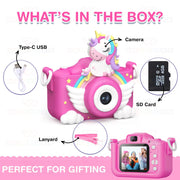 Wembley Unicorn 48MP Kids Digital Camera with Video Recorder