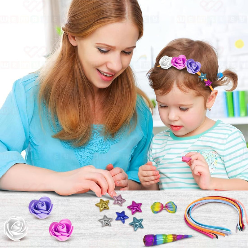 Wembley Unicorn DIY Hairband Making Kit for Girls