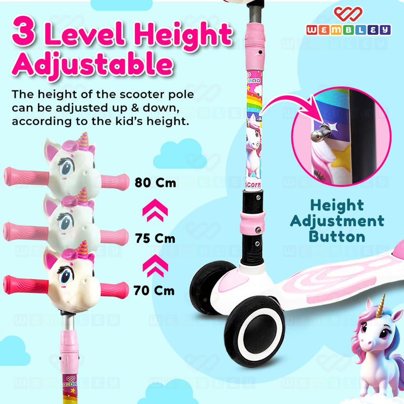 Wembley Unicorn Kick Scooter