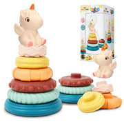 Wembley Unicorn Stacking Soft Bath Toys