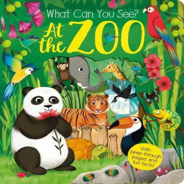 What Can You See At The Zoo?-Board Book-Prh-Toycra