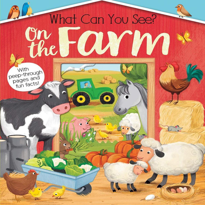 What Can You See On the Farm-Board Book-Prh-Toycra