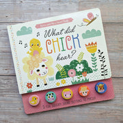What Did Hear? Press And Play Sound Books