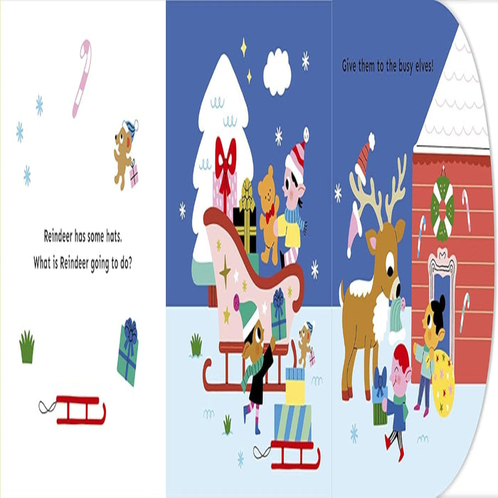 What Is Reindeer Going To Do?-Board Book-Hc-Toycra