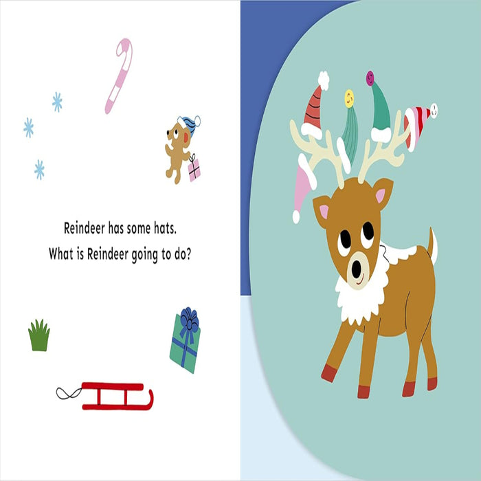 What Is Reindeer Going To Do?-Board Book-Hc-Toycra
