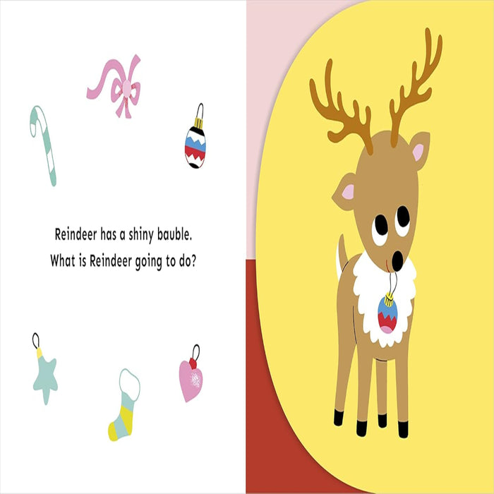 What Is Reindeer Going To Do?-Board Book-Hc-Toycra
