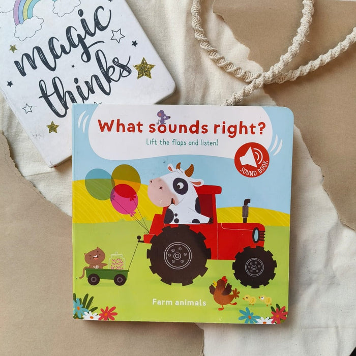 What Sounds Right?-Sound Book-Toycra Books-Toycra