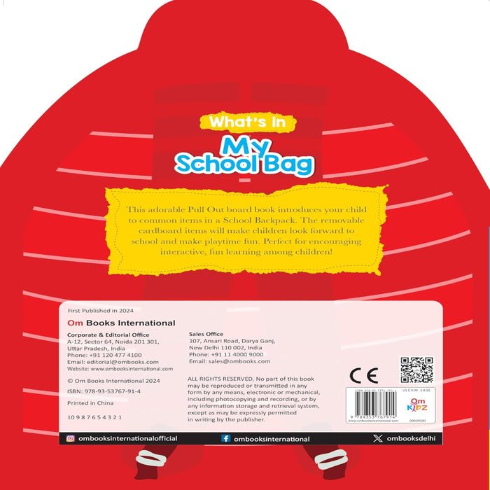 What's In My Books Series-Board Book-Ok-Toycra